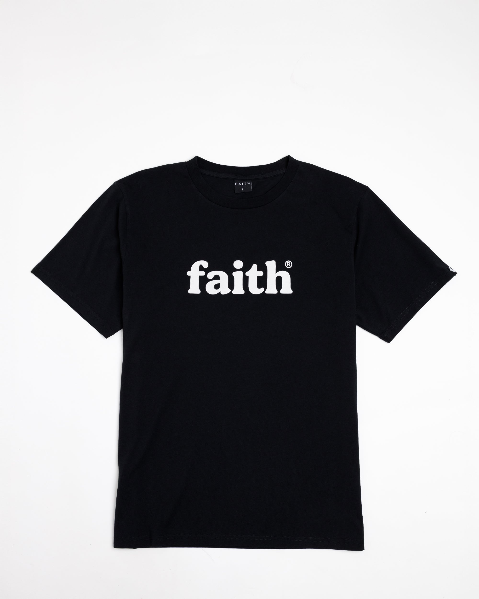 FAITH TEE - NEGRO