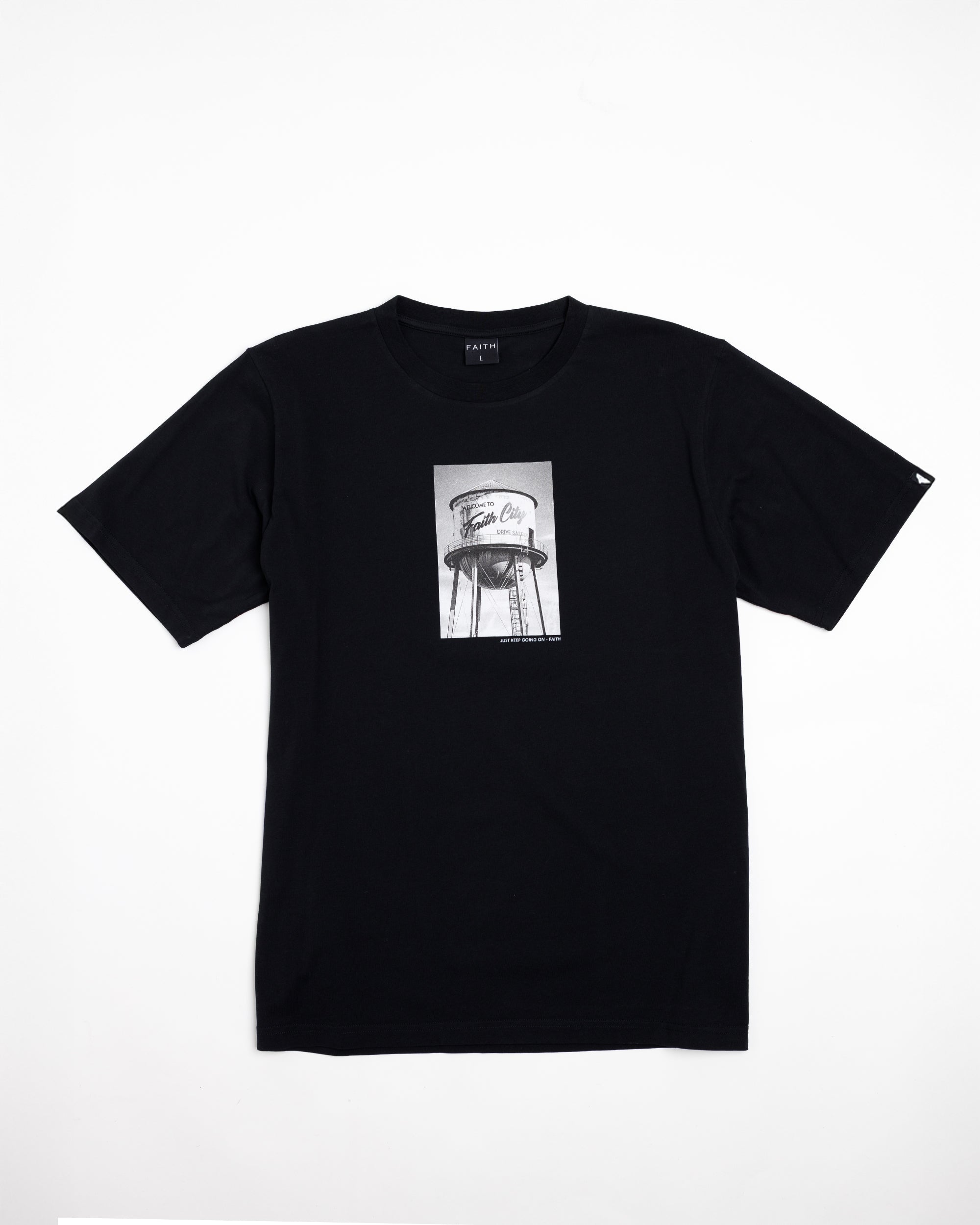 WATER TANK TEE - NEGRO