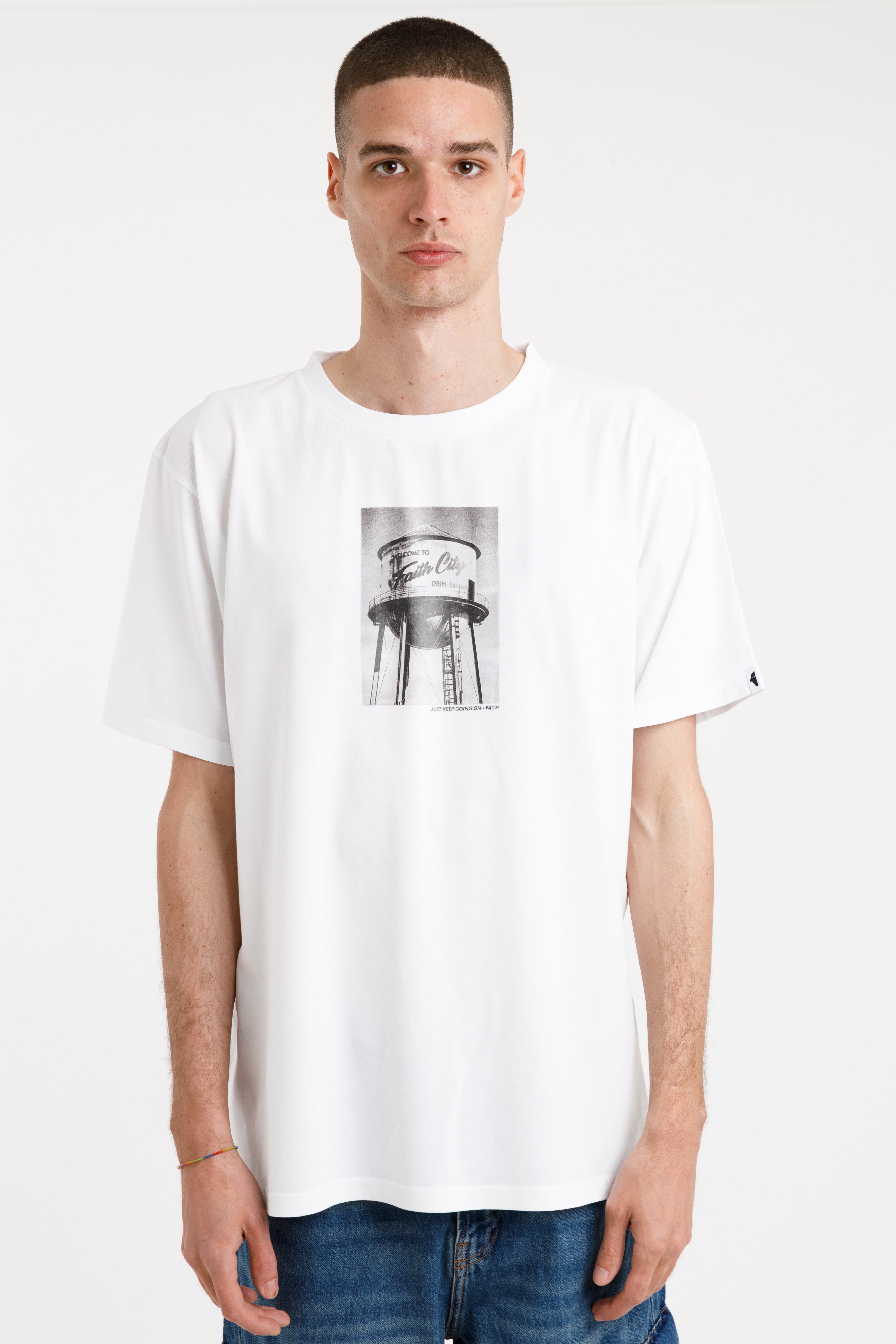 WATER TANK TEE - BLANCO