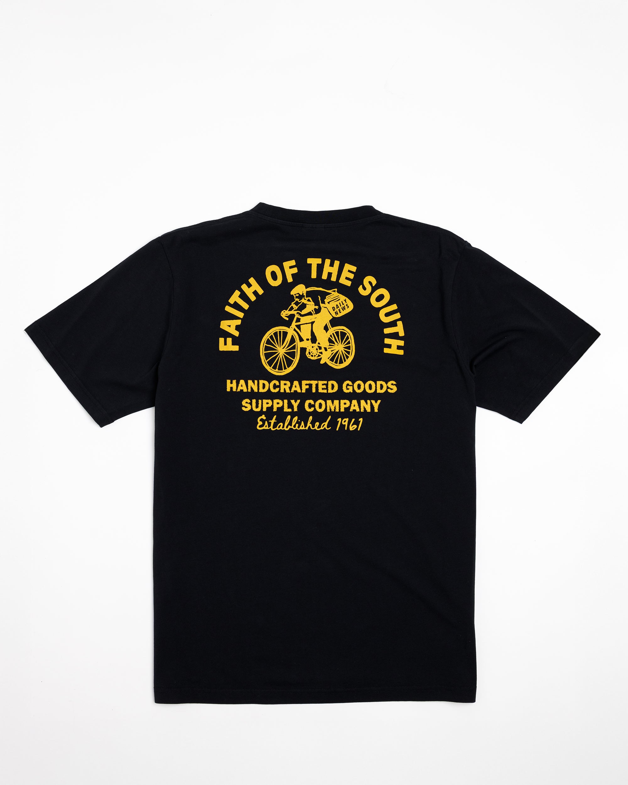DAILY NEWS TEE - NEGRO