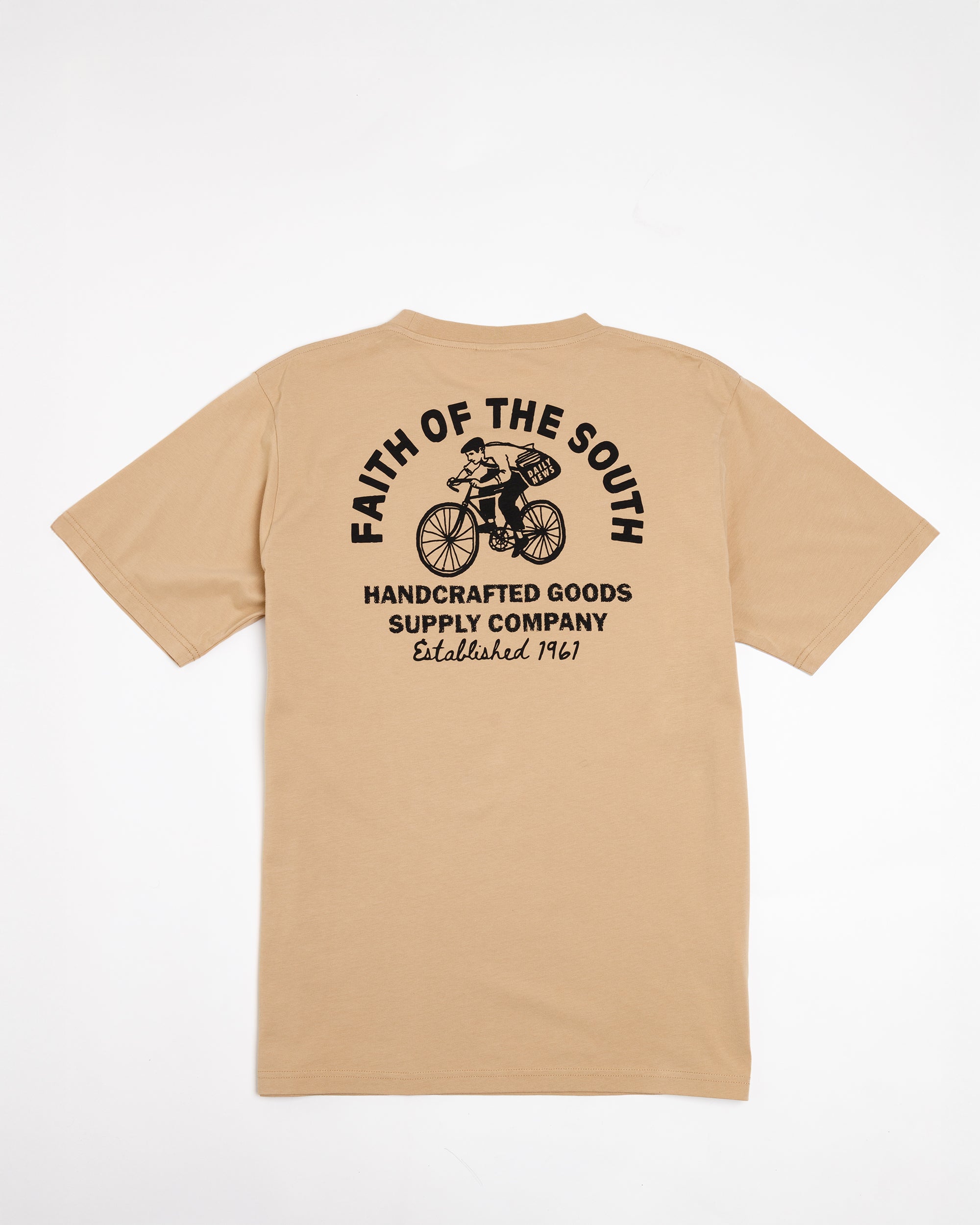 DAILY NEWS TEE - MARRÓN