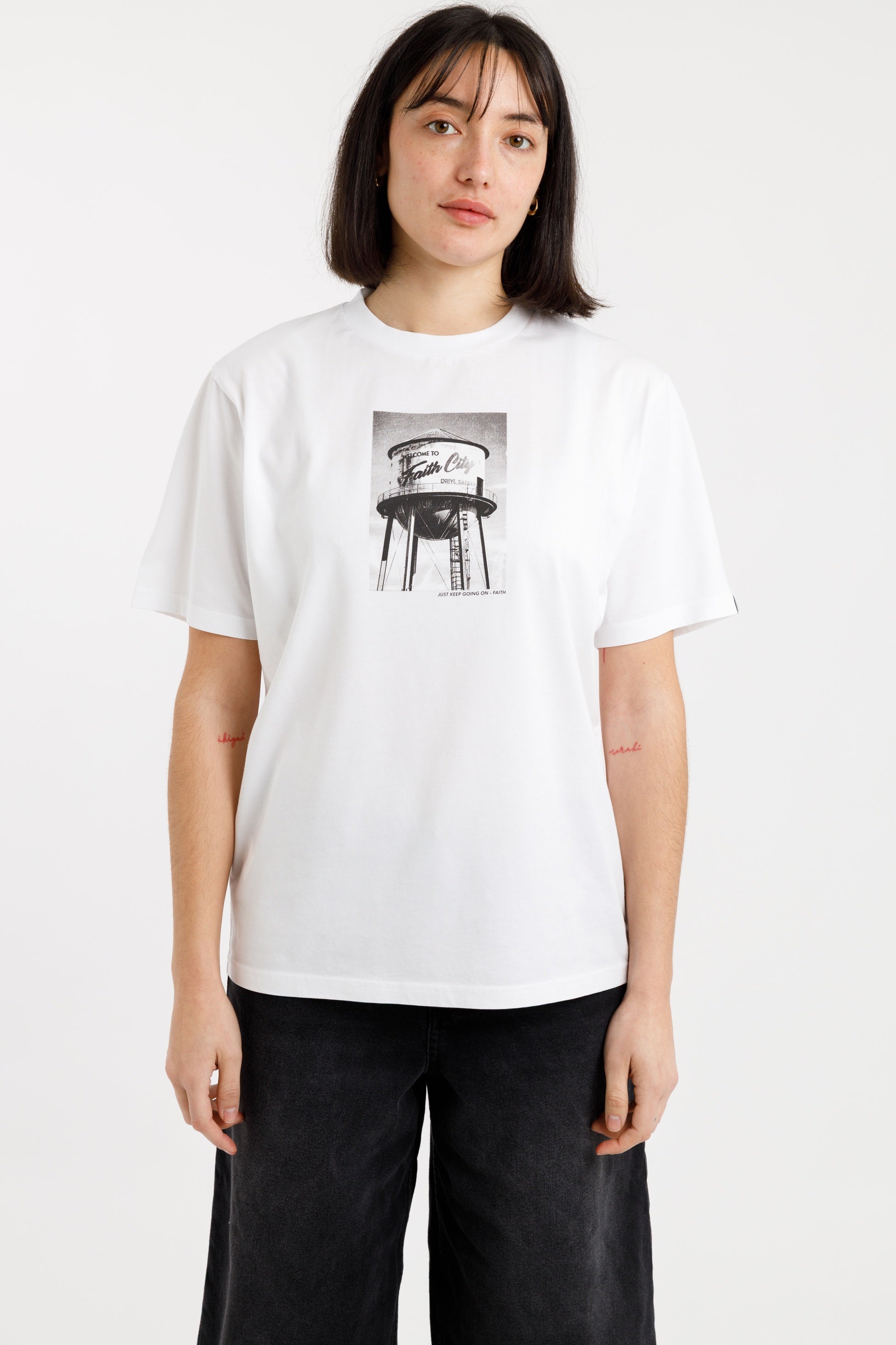 WATER TANK TEE - BLANCO