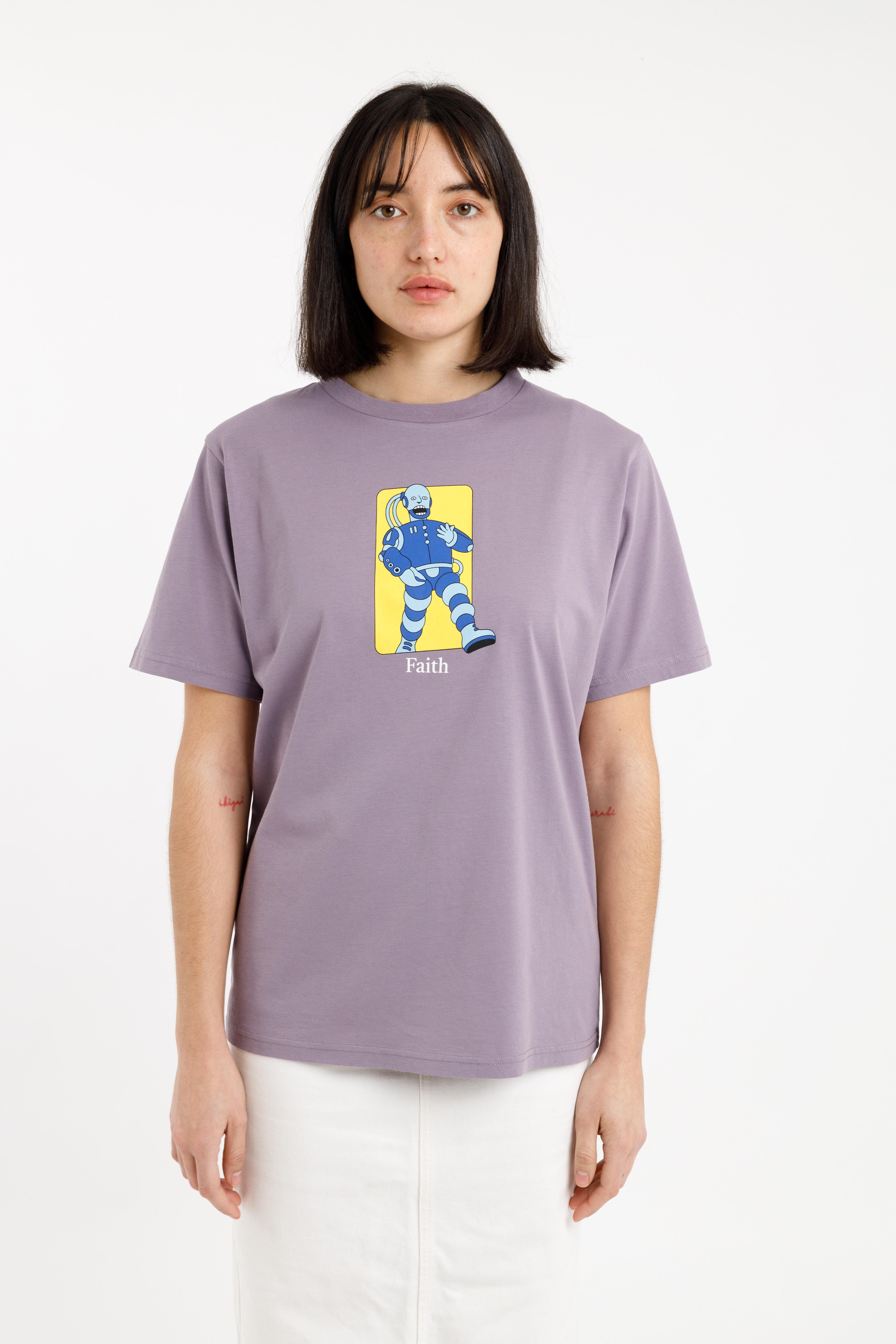 ROBOT TEE - LILA