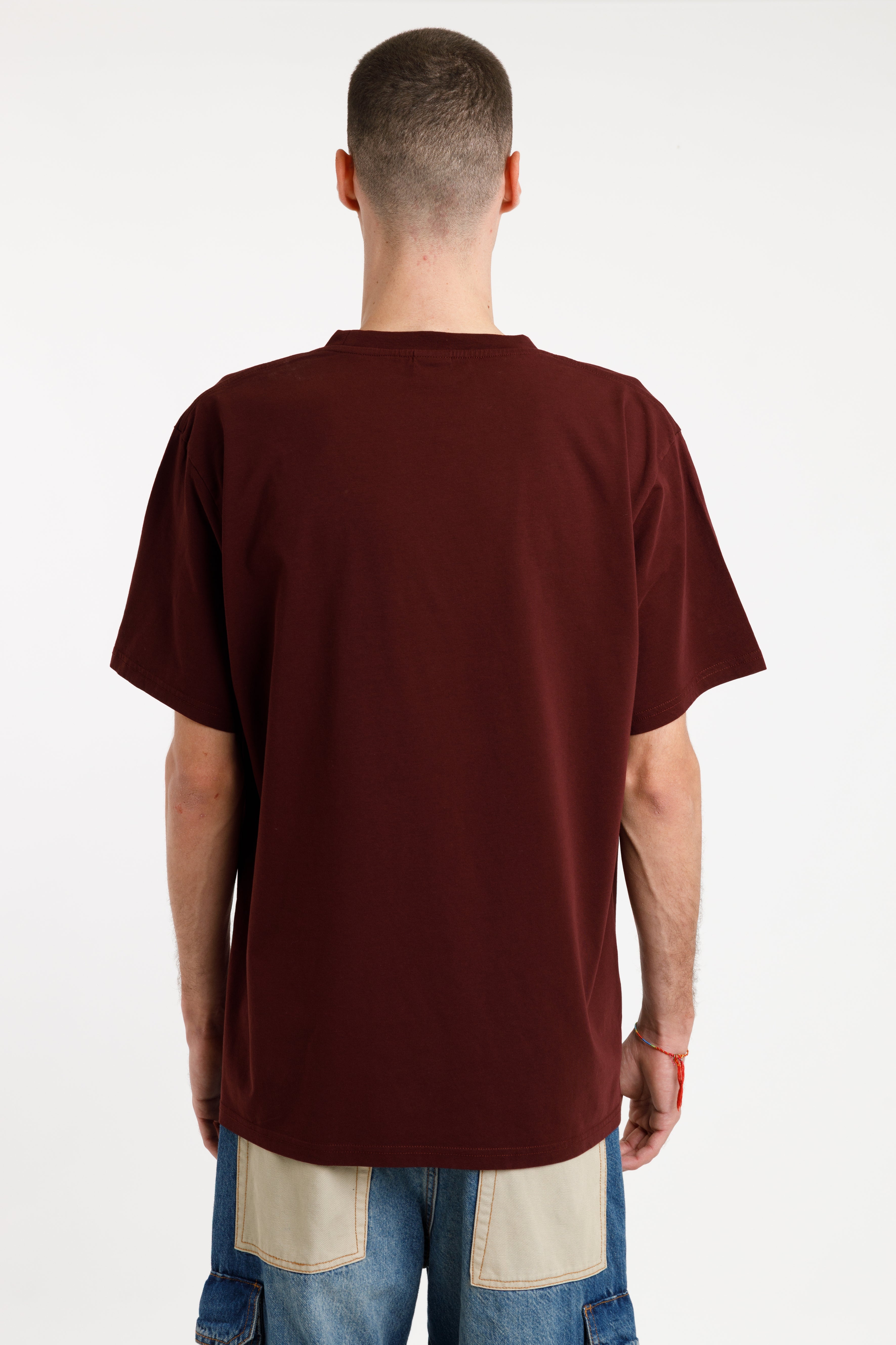 FAITH TEE - BURGUNDY