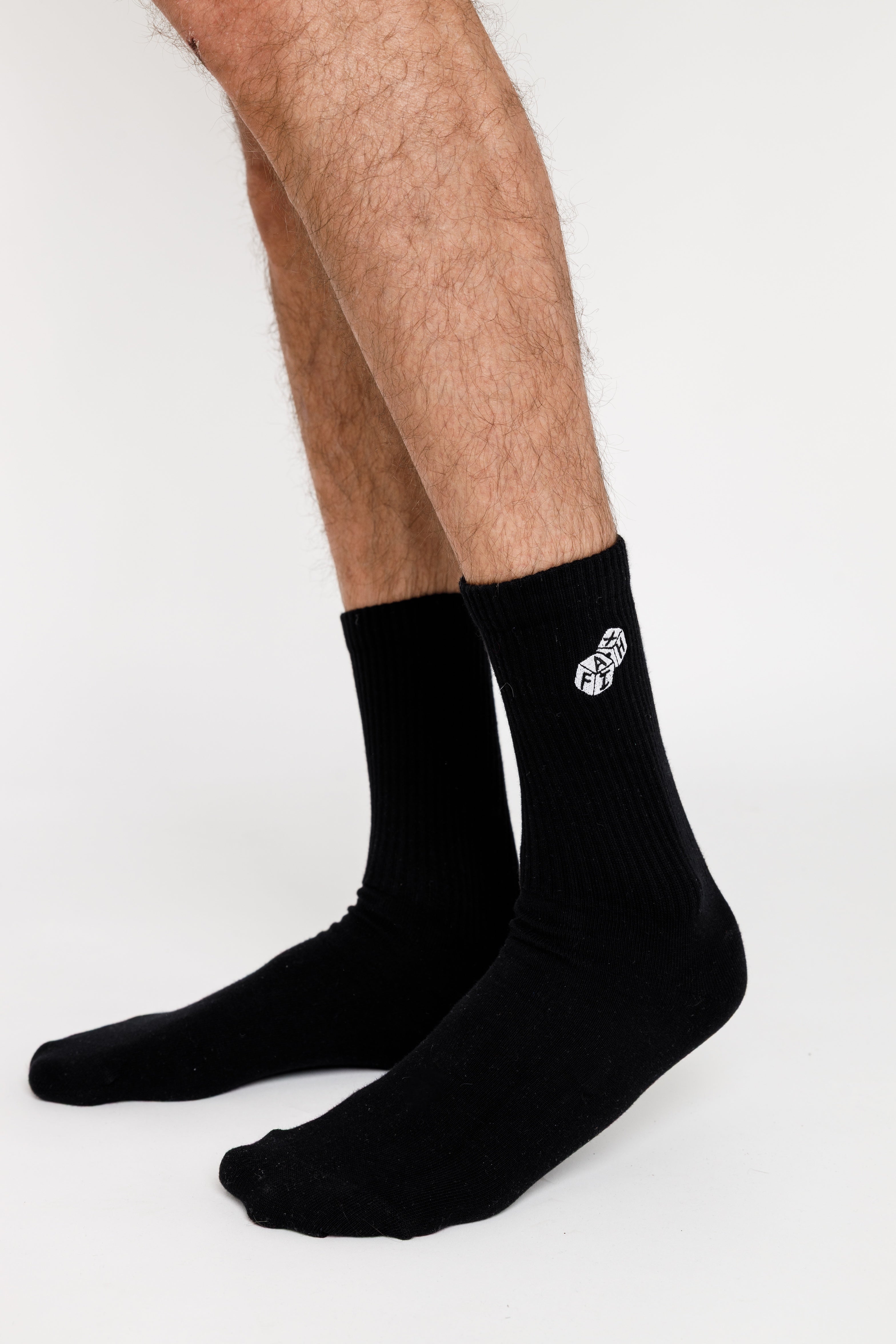 DICE SOCKS - NEGRO