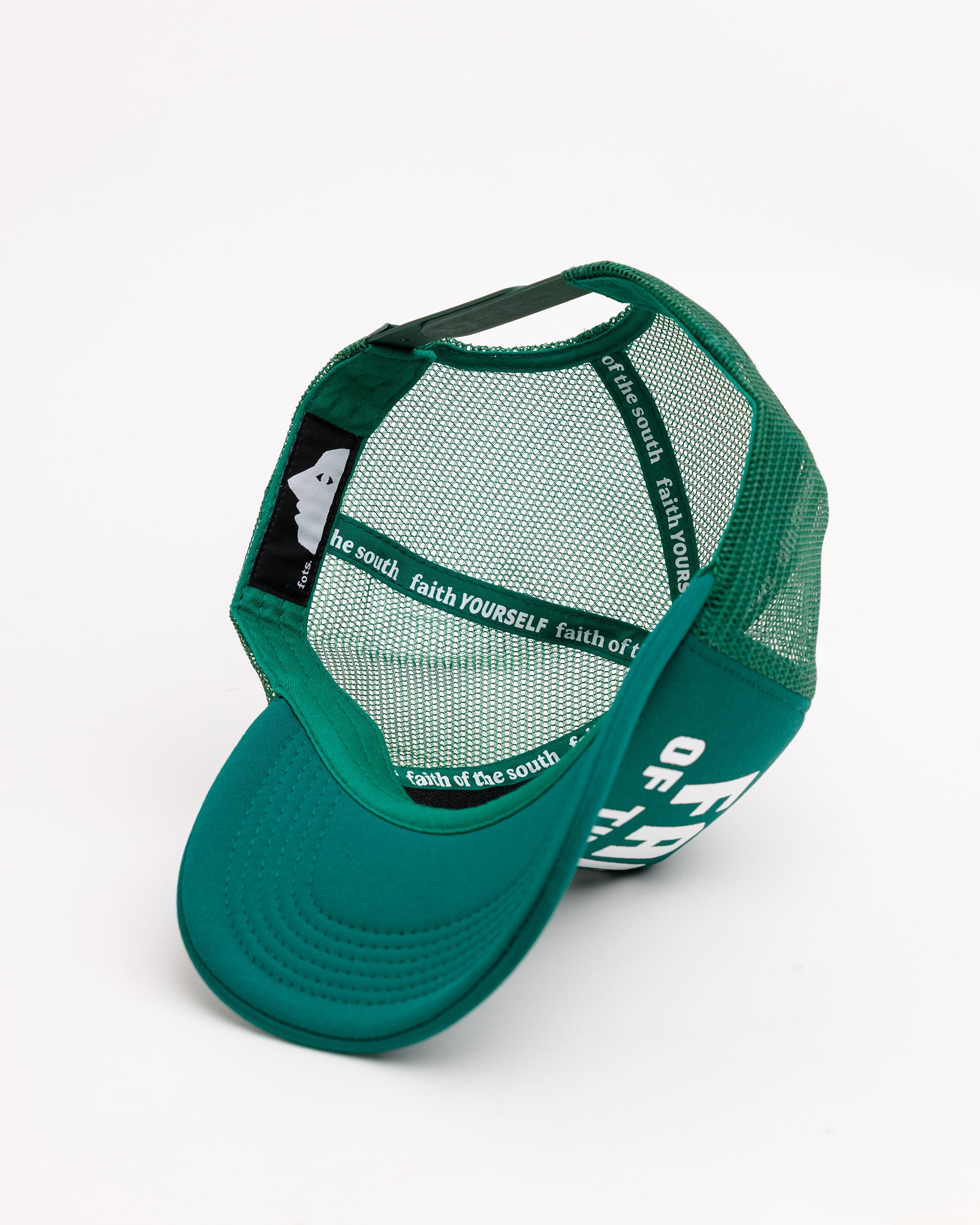 GREEN FAITH TRUCKER CAP