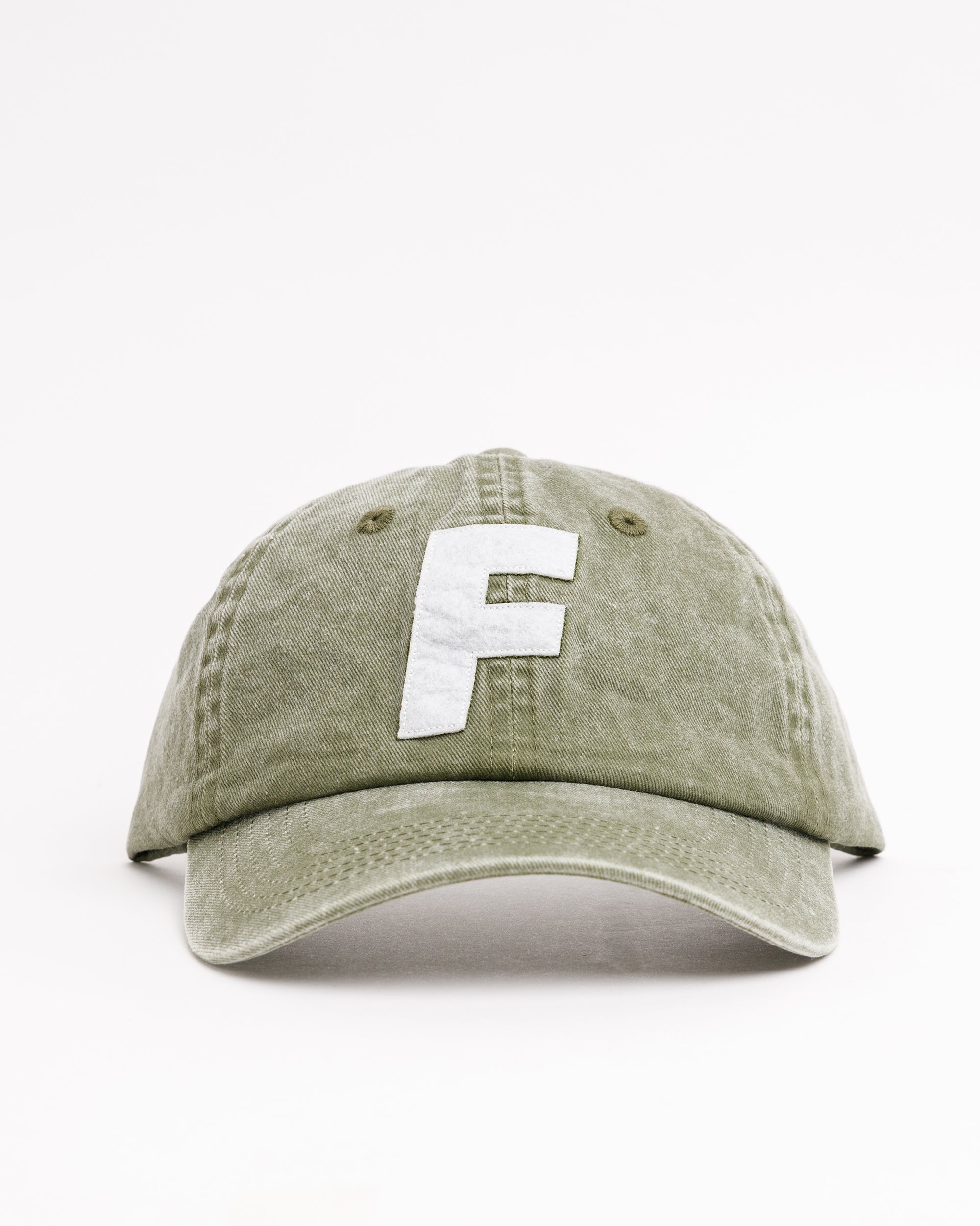 "F" BASEBALL CAP - VERDE NAVY