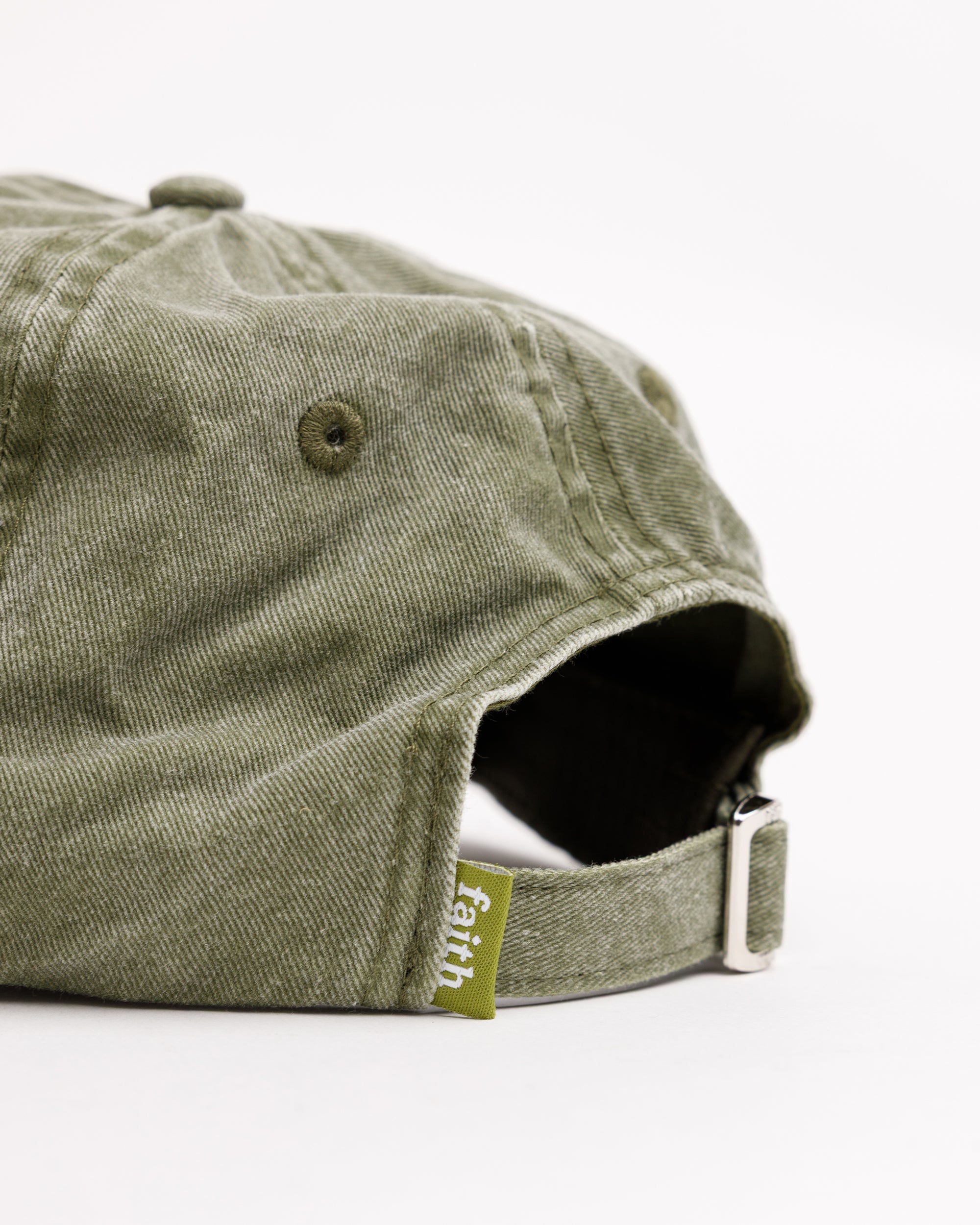 "F" BASEBALL CAP - GREEN NAVY